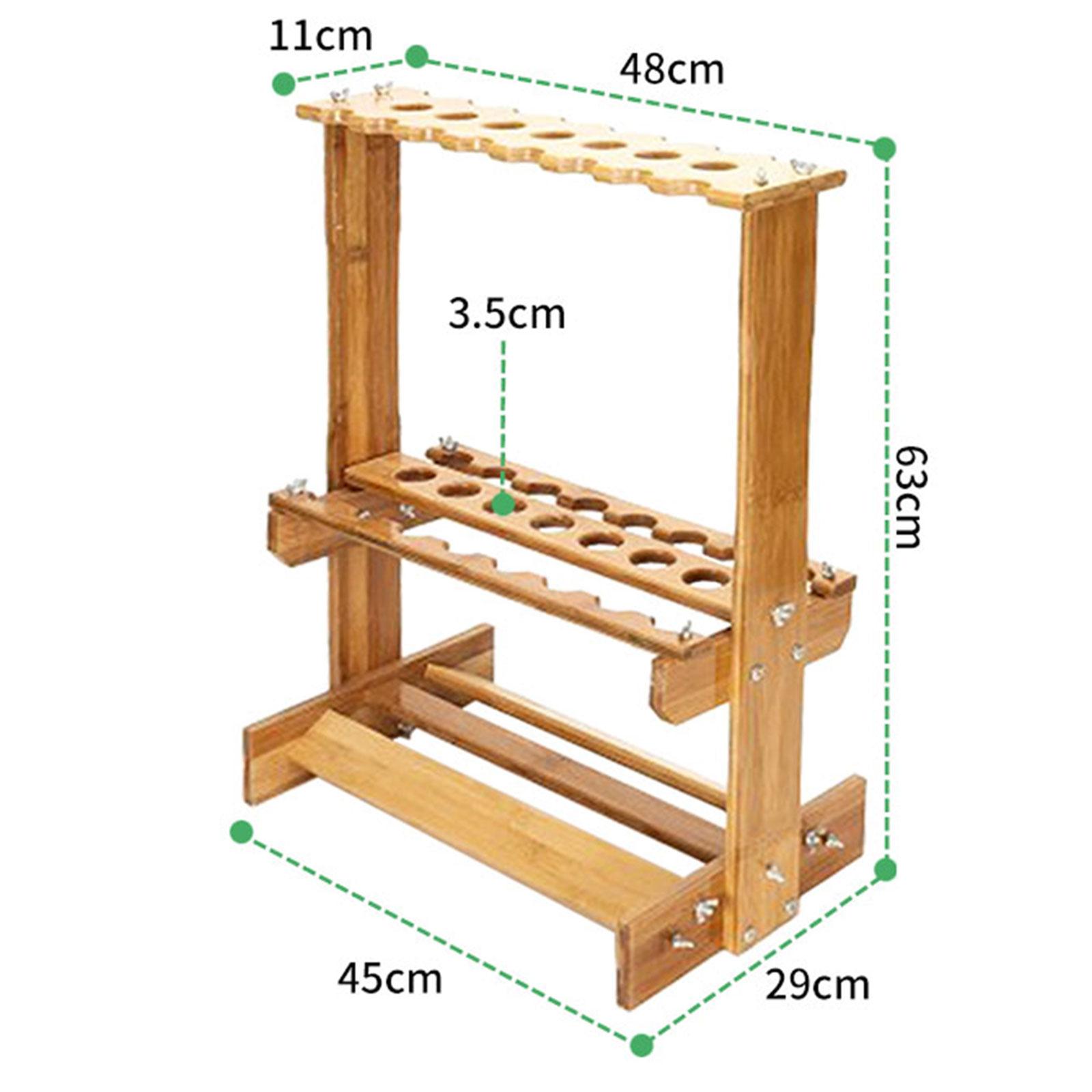 Fishing Rod Storage Rack Bambo - Fishing Rod Boat ulasan dan harga