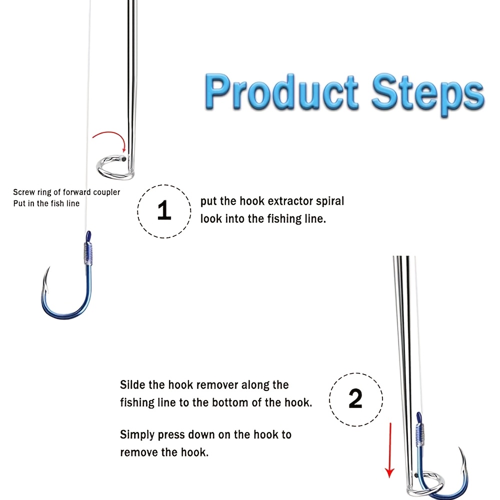 Quick Fish Hook Removal Tools, - Fishing Rod Building Kit ulasan dan harga