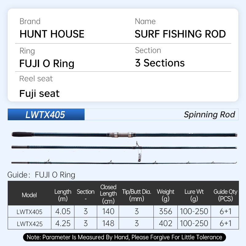 Hunthouse Surf Gazer Spinning  - Fishing Rod Surf ulasan dan harga