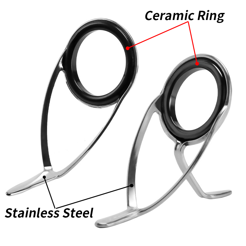 9Pcs Fishing Rod Guides Ring R - Fishing Rod Spinning ulasan dan harga