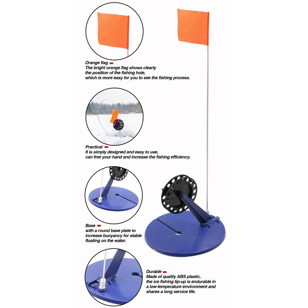 1PC Automatic Ice Fishing Plat - Fishing Rod Ice ulasan dan harga