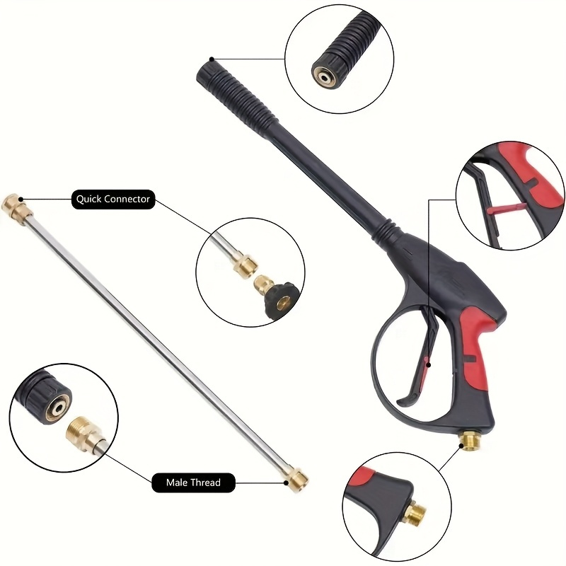 Portable High Pressure Car Was - Fishing Rod Travel ulasan dan harga
