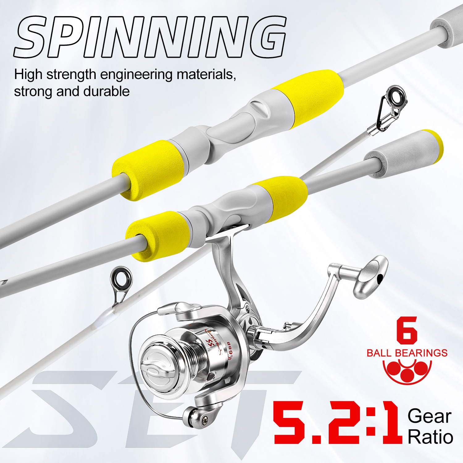 Sougayilang 2section Spinning  - Fishing Rod Spinning ulasan dan harga
