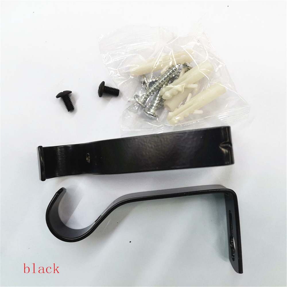 2pcs Curtain Rod Brackets Kits - Fishing Rod Holder ulasan dan harga