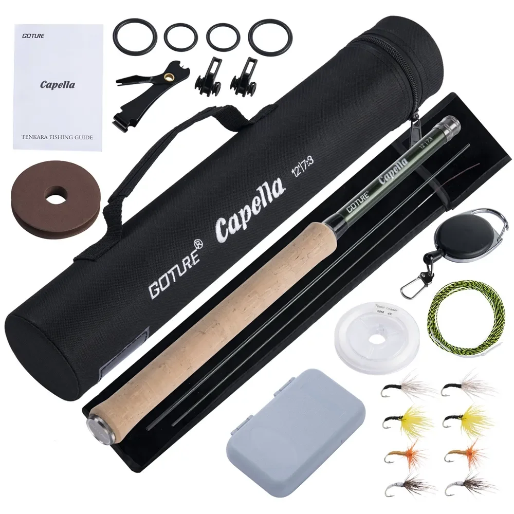 Goture 12FT Classical Tenkara  - Fishing Rod Carbon Fiber ulasan dan harga
